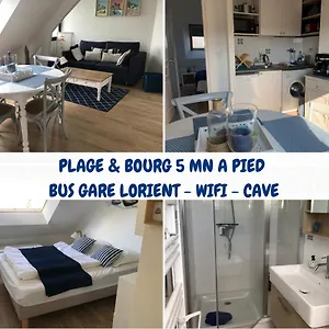Plage, T2 Cosy, 4 Pers, 3mn Plage, Parking Privé, à Pied ! Appartement